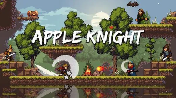 game 2d mobile - Apple Knight Action Platformer