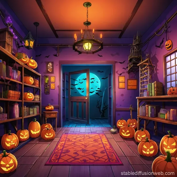 game halloween - Đèn xanh Đèn đỏ